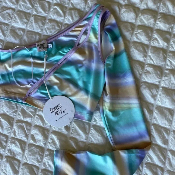 Princess Polly Jayleen crop one shoulder the dye top - Picture 5 of 11